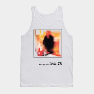 Magazine \ Minimalist Style Graphic Design Art Tank Top